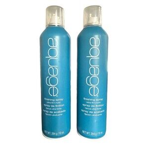 2 Pack Aquage Finishing Spray - Ultra-Firm Hold 10oz Each